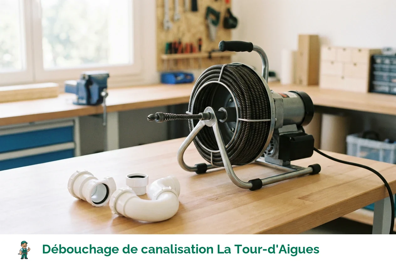 Débouchage de canalisation à La Tour-d'Aigues