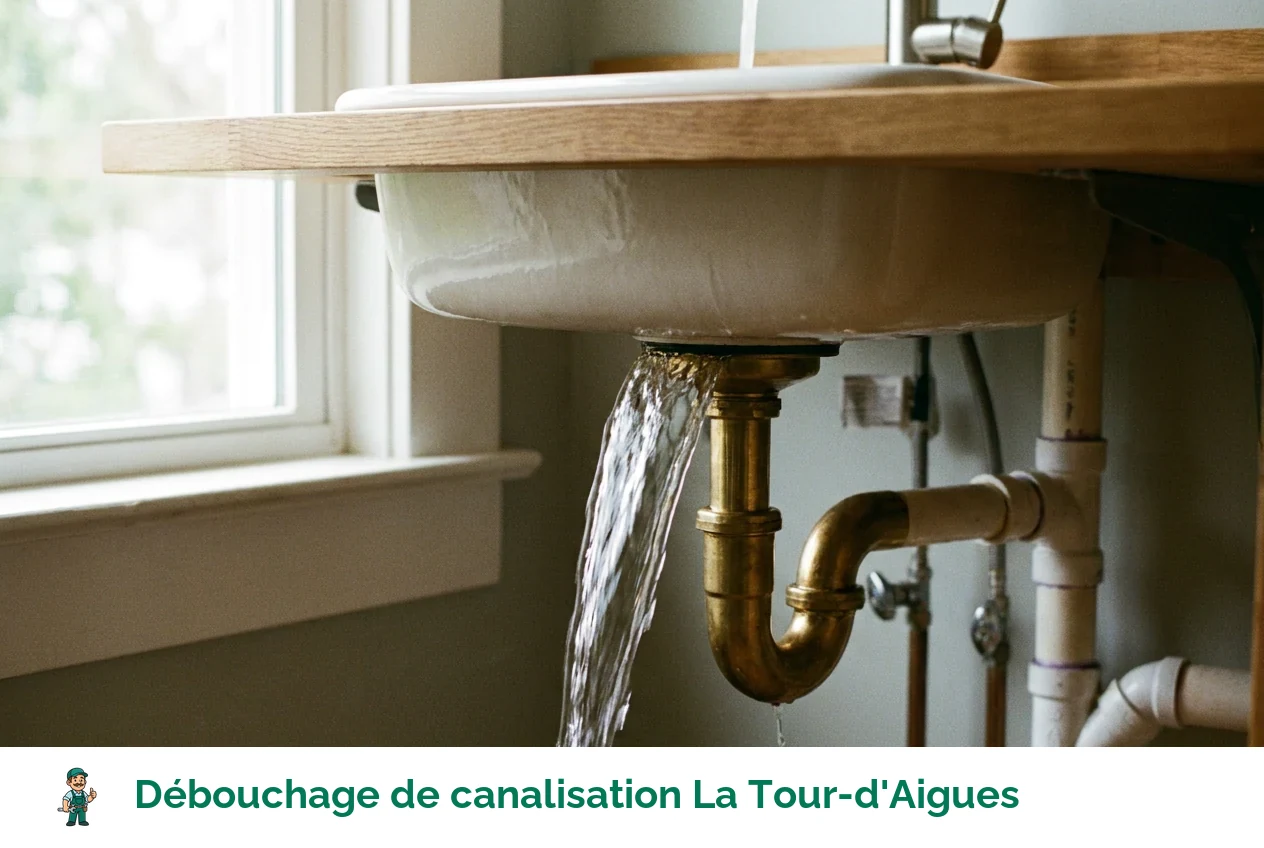 Débouchage de canalisation à La Tour-d'Aigues