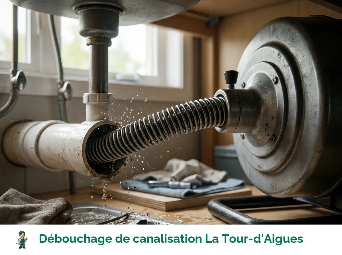 Débouchage de canalisation à La Tour-d'Aigues