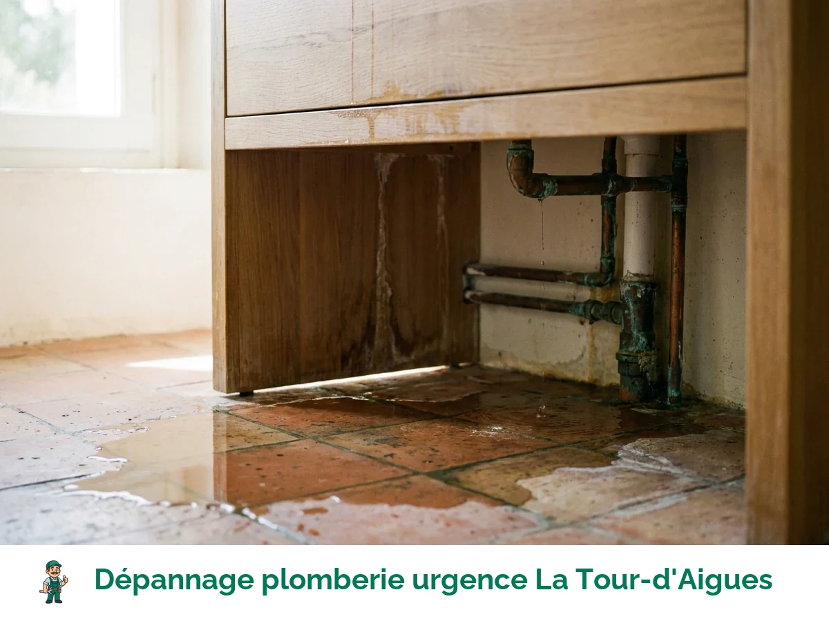Dépannage plomberie urgence à La Tour-d'Aigues