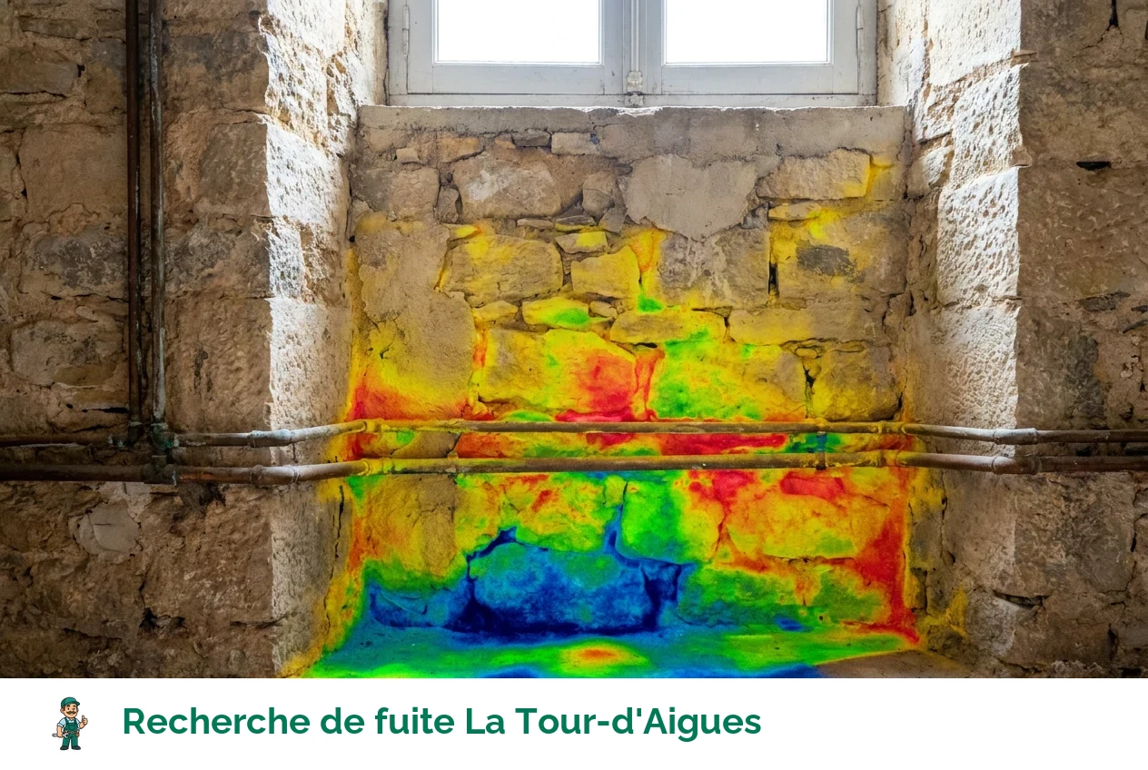 Recherche de fuite à La Tour-d'Aigues