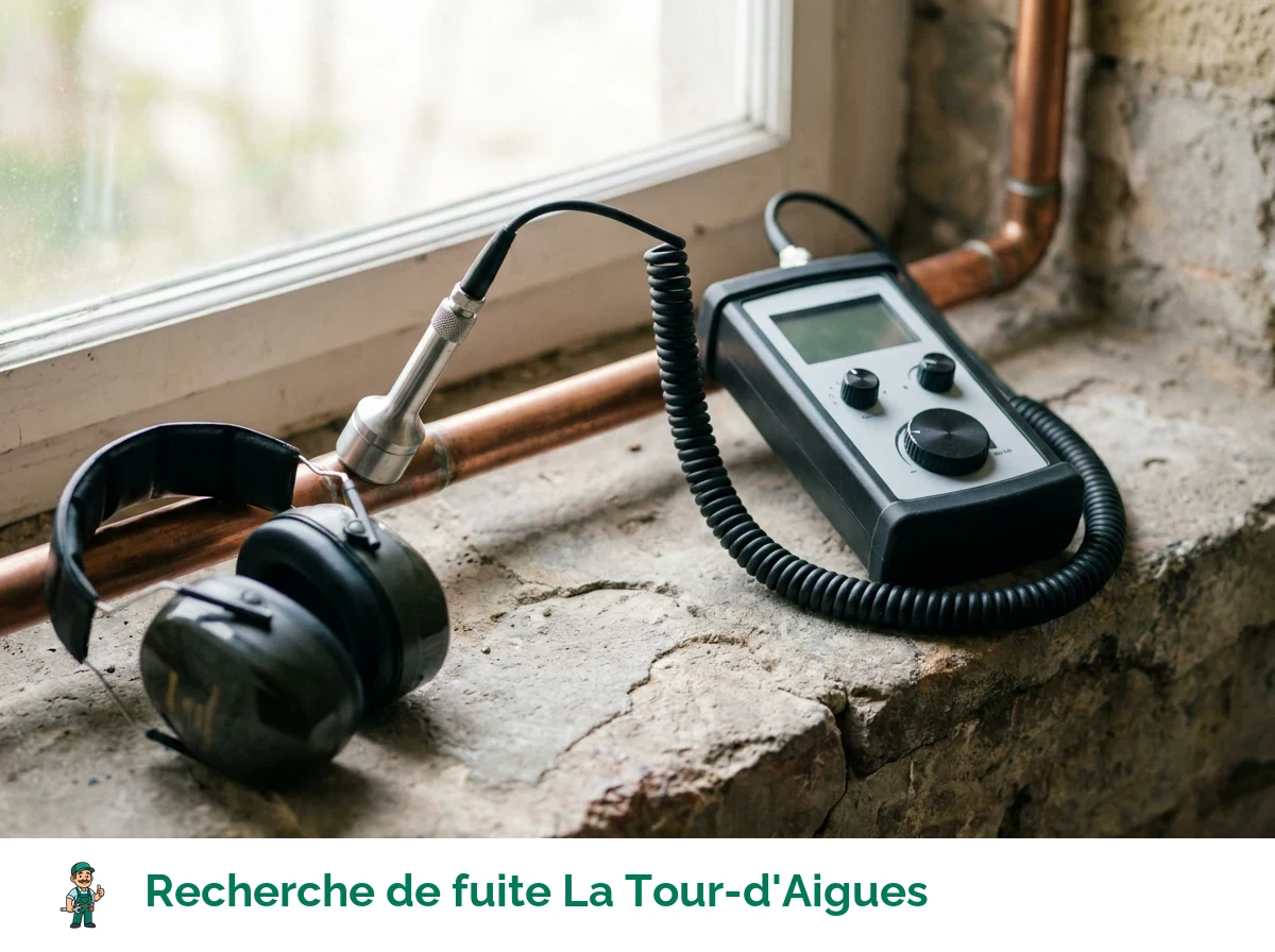 Recherche de fuite à La Tour-d'Aigues