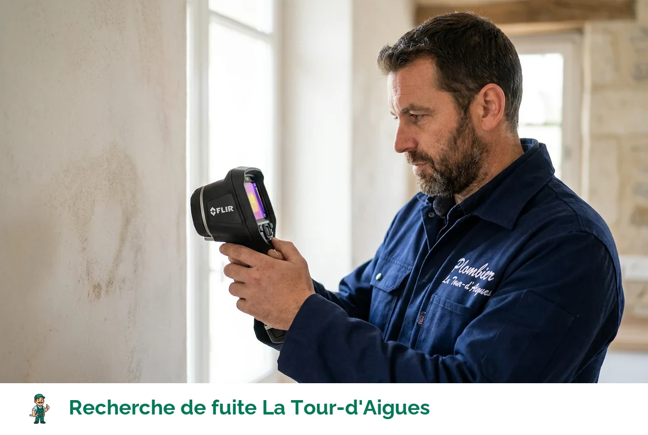 Recherche de fuite à La Tour-d'Aigues
