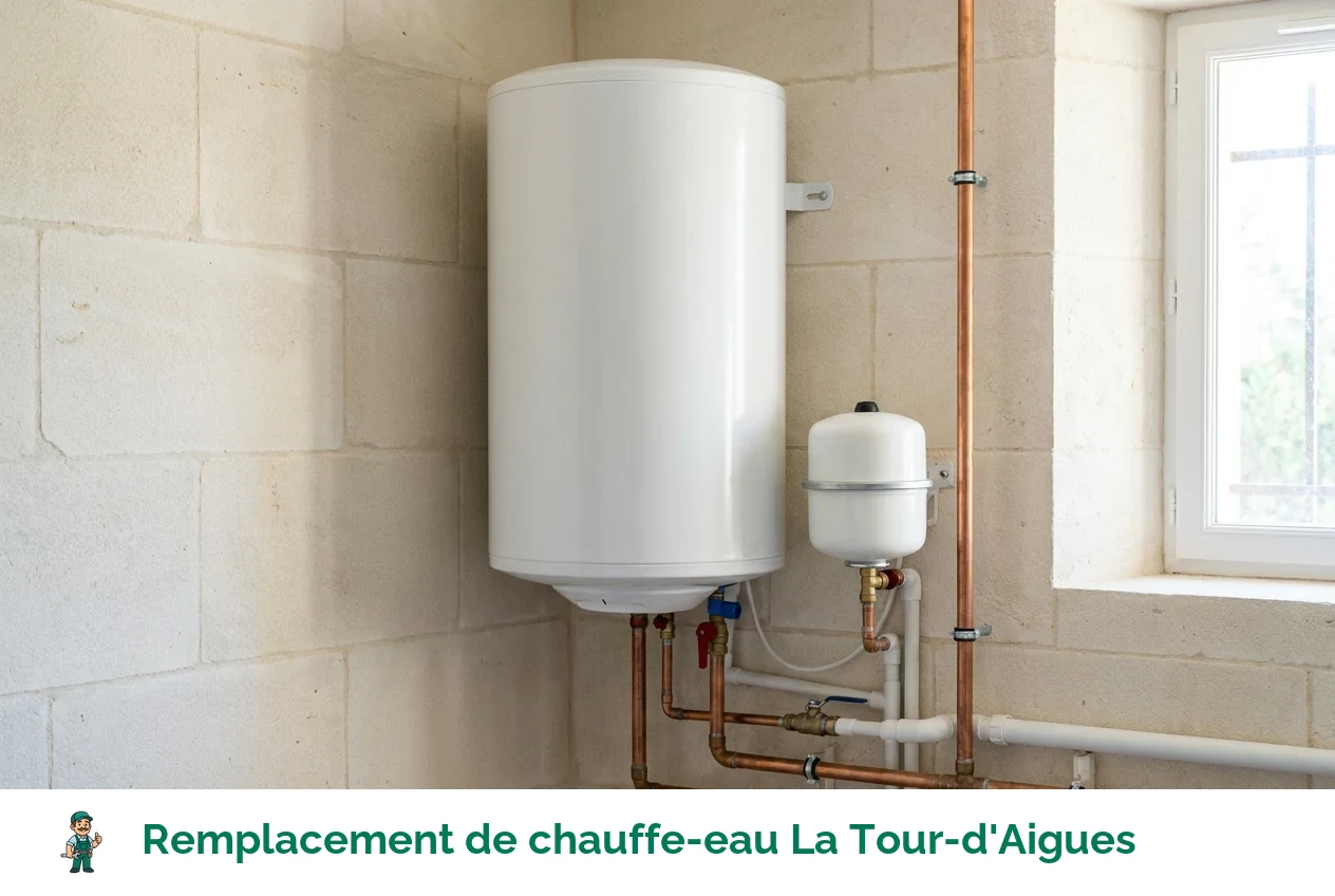 Remplacement de chauffe-eau à La Tour-d'Aigues
