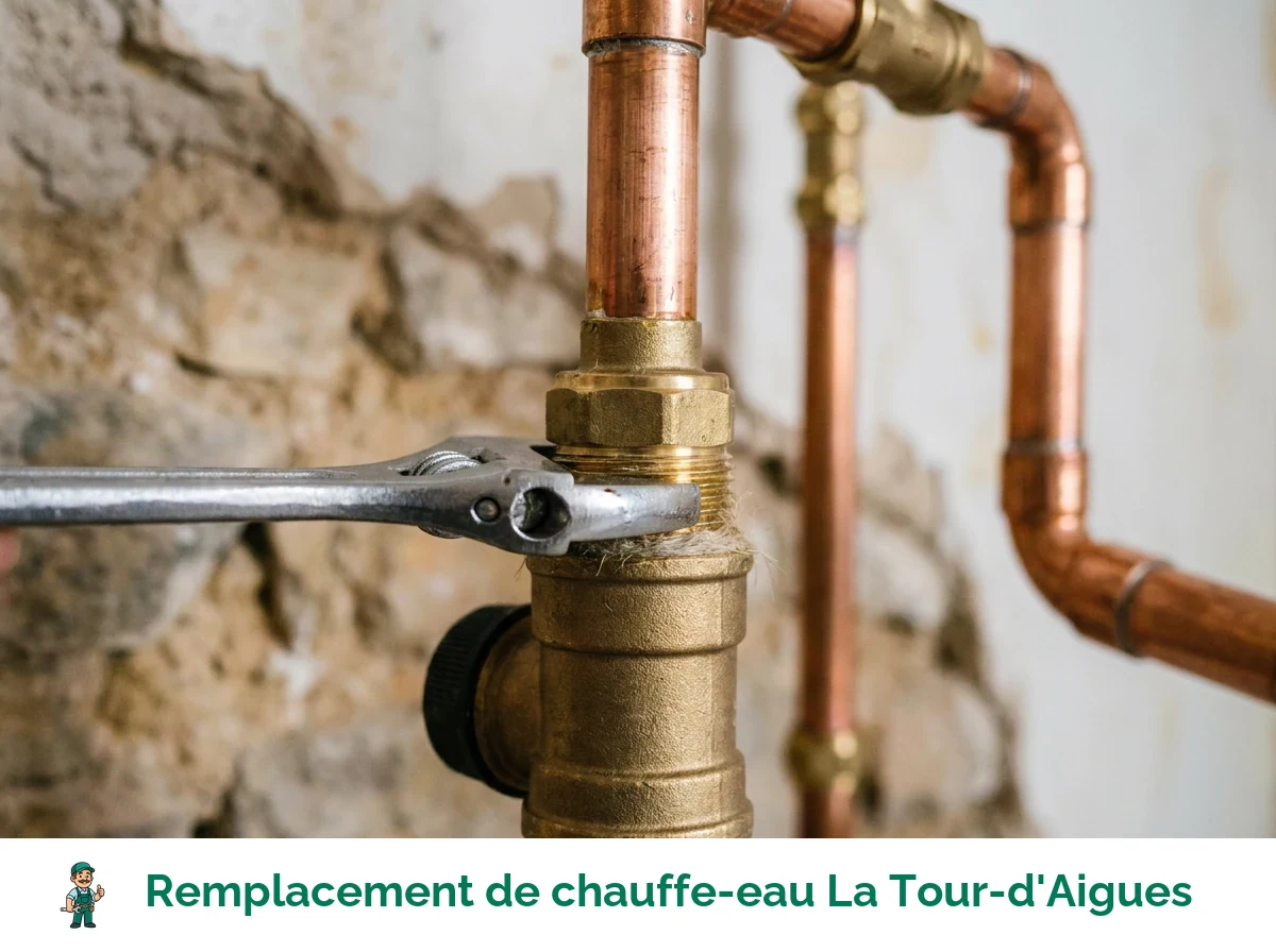Remplacement de chauffe-eau à La Tour-d'Aigues