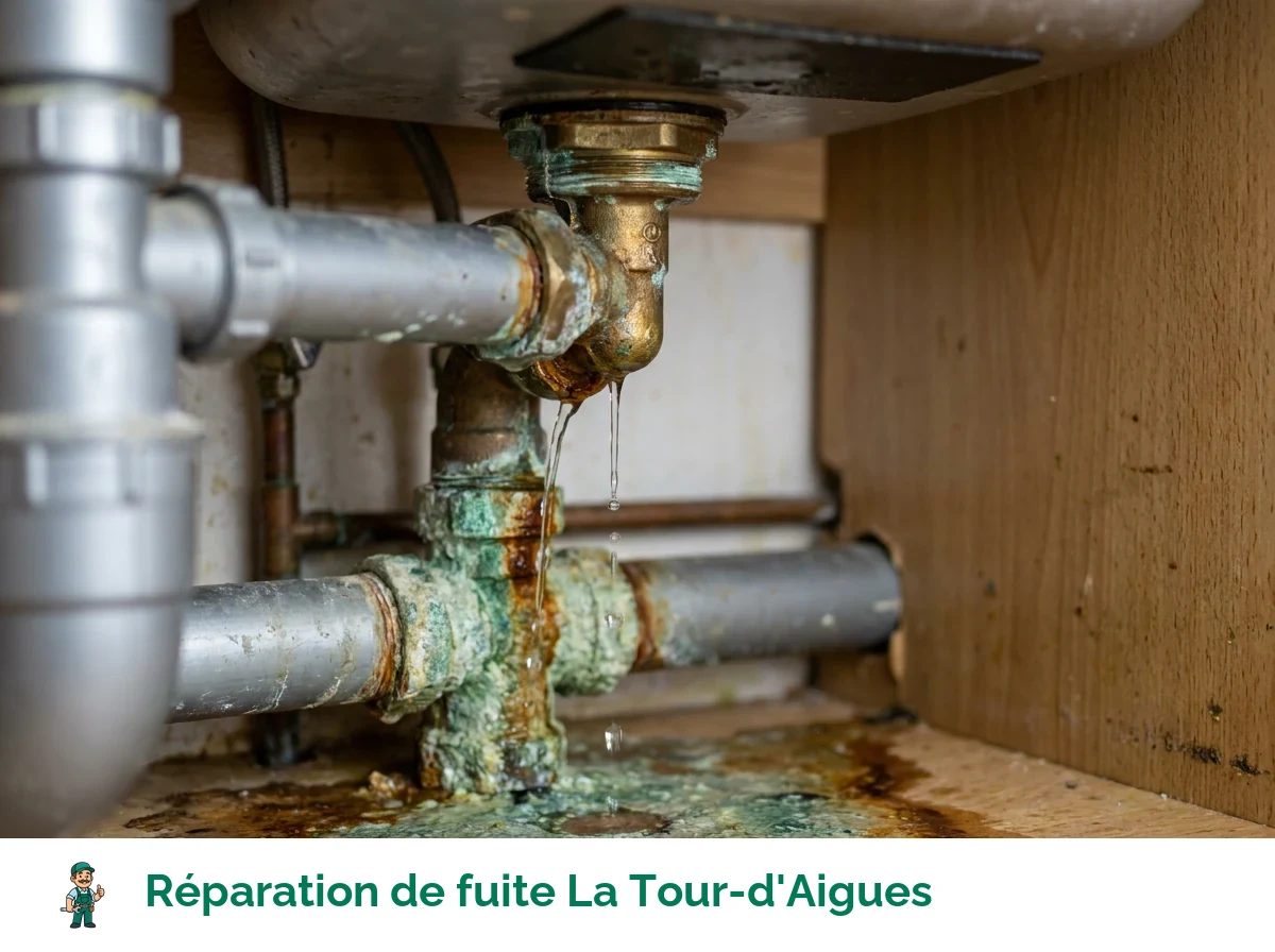 Réparation de fuite à La Tour-d'Aigues