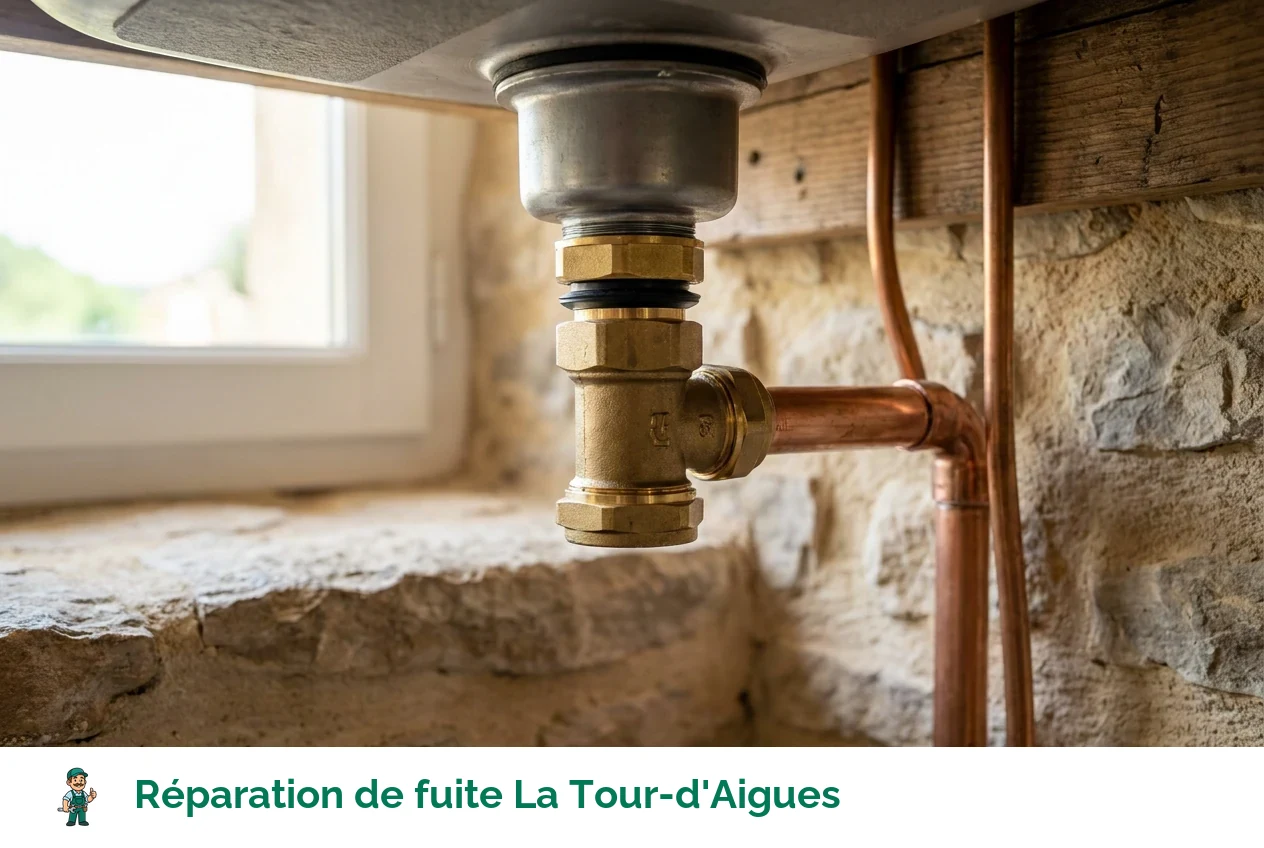 Réparation de fuite à La Tour-d'Aigues